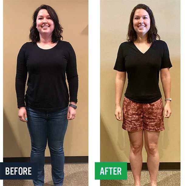 Becky before and after