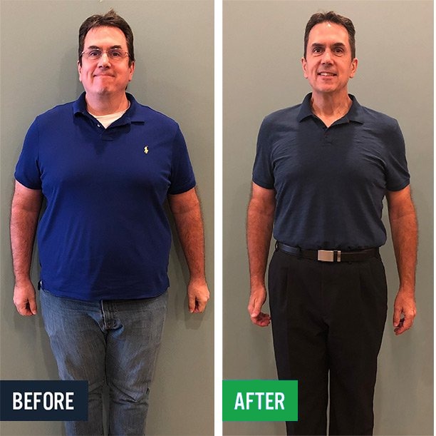 Brian before and after