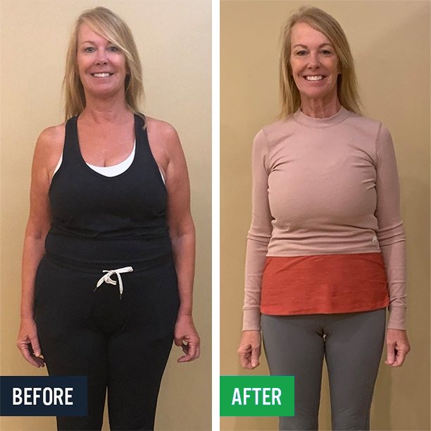 Carol before and after