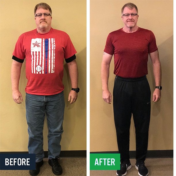 Dan before and after