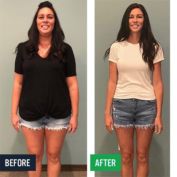 Jamie before and after