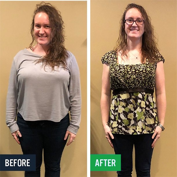 Lilly before and after