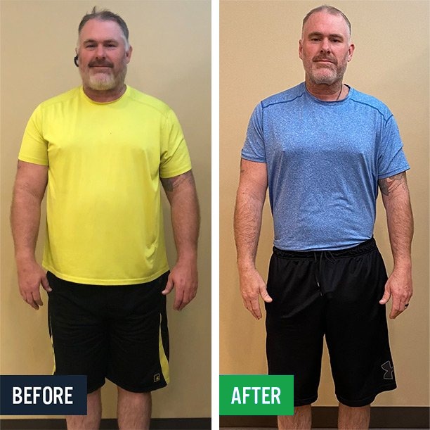 Wesley before and after